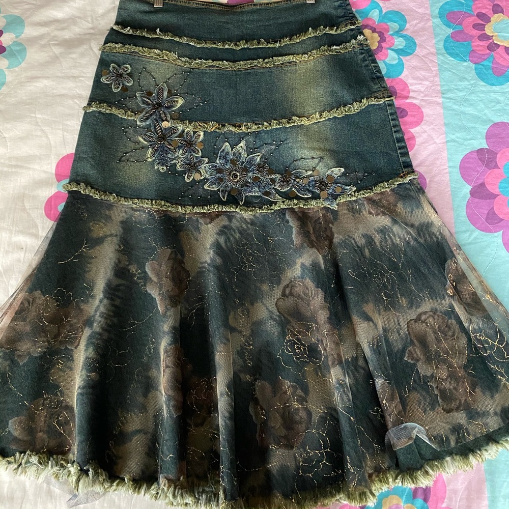 Jean skirt